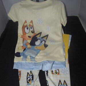 Bluey 3 pc pj set 4T